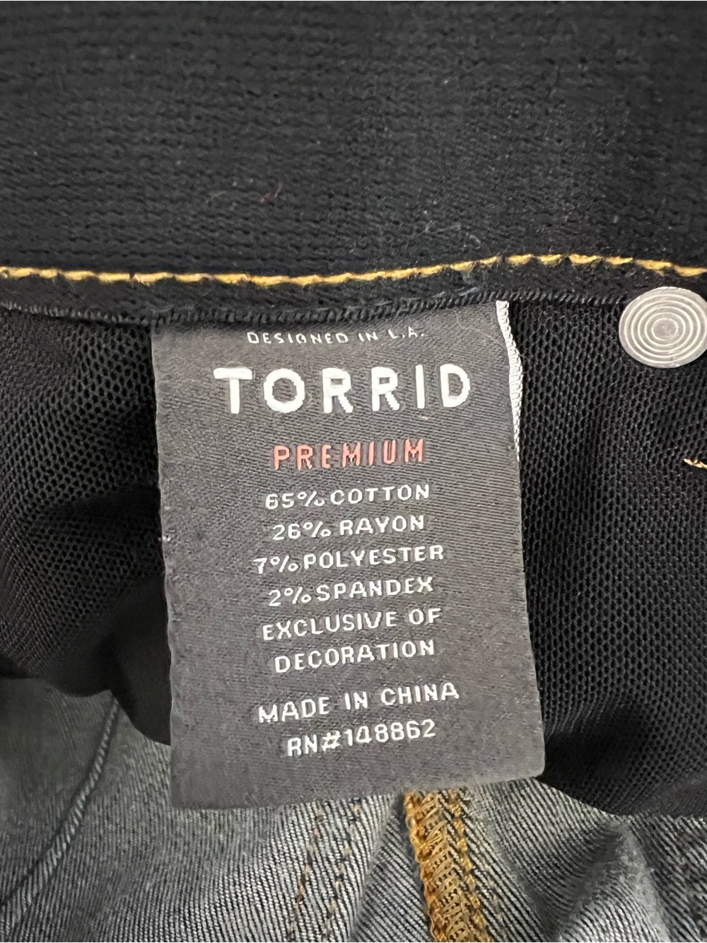 Torrid Bombshell Skinny Jeans - Picture 9 of 9